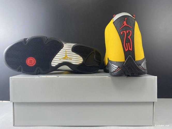 GOLD RETRO BQ3685-706 JORDAN UNIVERSITY 14 AIR 0628